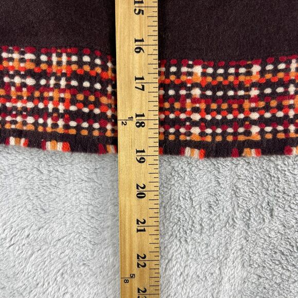 Brunello Cucinelli Sweater Women M/S Brown Cashmere Embroidered Hem Long Sleeve - Picture 11 of 13